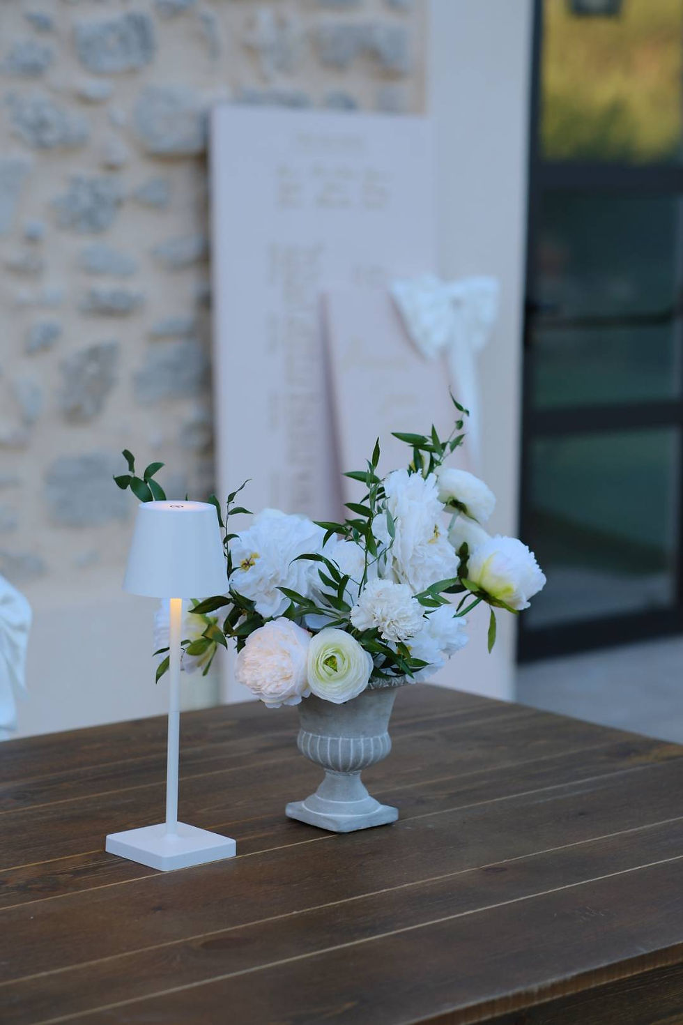 Vase medicis pour composition florale à poser