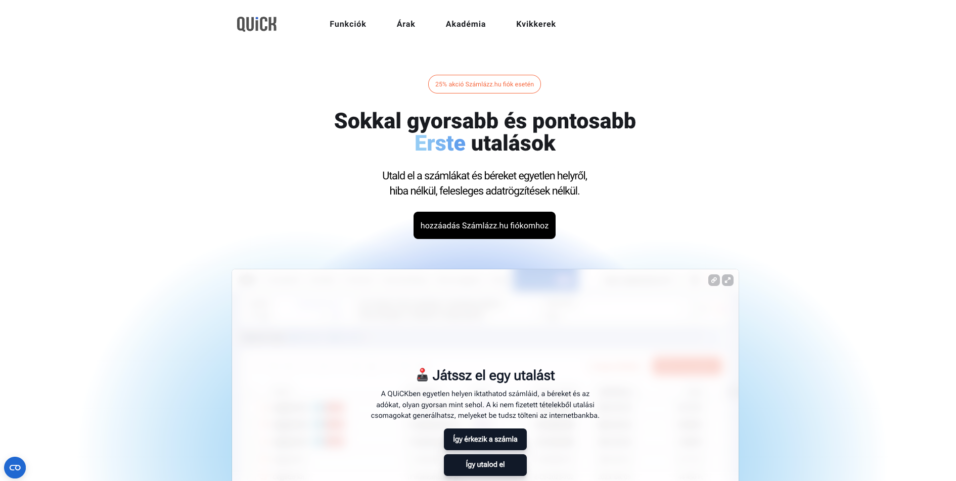 Utaláskönnyítés Erste Bankkal | QUiCK