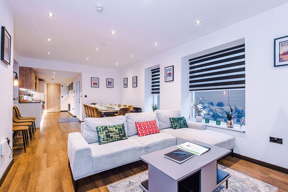 Living and Dining Area (Curzon Villa)