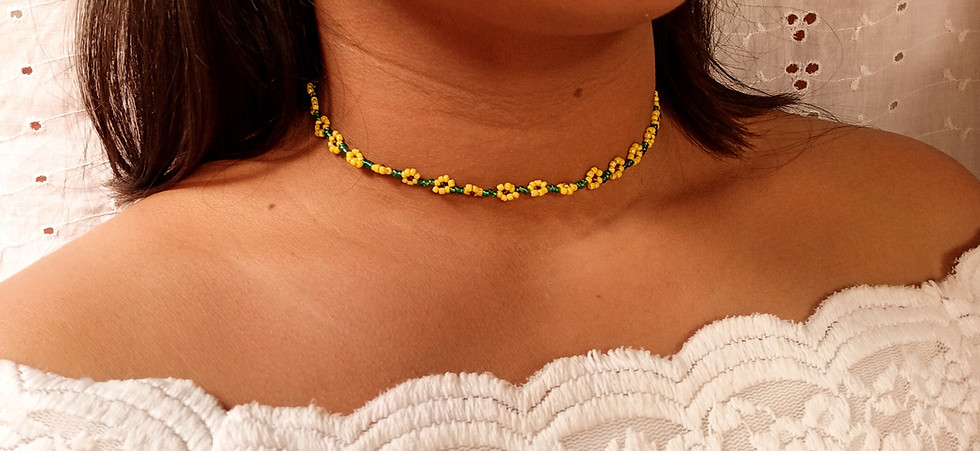 Miniatura: Choker flower