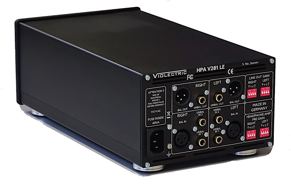 Thumbnail: Violectric HPA V281 Reissue Headphone Amp