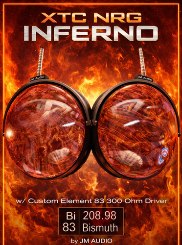 XTC NRG Phoenix Inferno 300Ω Element 83 or 300Ω/32Ω Be | JM Audio
