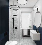 Łazienka w terazzo - lastriko powraca!