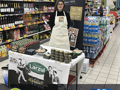 Maison Larzul, la cuisine naturelle et traditionnelle, fête les 60 ans de Carrefour !