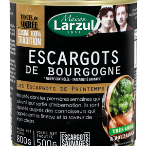 Pour faire la joie de vos convives, choisissez les escargots Maison Larzul !