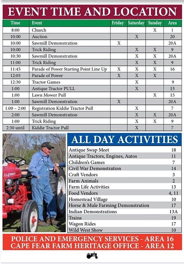Southern Farm Days Cape Fear Farm Heritage Assct.