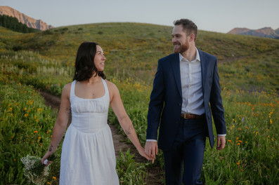 eloping in crested butte colorado 
