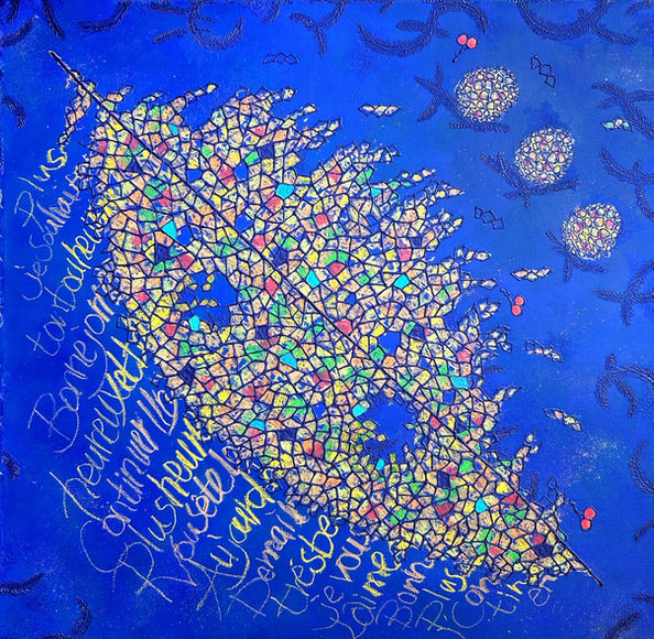 存在 | Existence | Mixed Media | 53 cm×53 cm