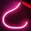 Thumbnail: Pink Flexible LED Filament COB Light Two End – 2mm Diameter, 3V, 125mm Length