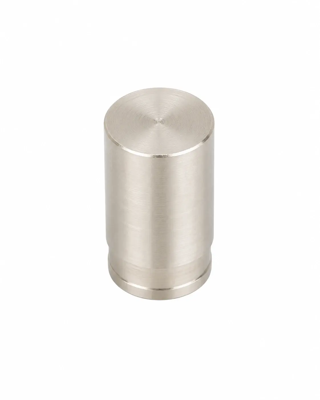 End Plug, Nickel-Plated Brass, 9.52mm Dia, Push-to-Connect Seal Cap