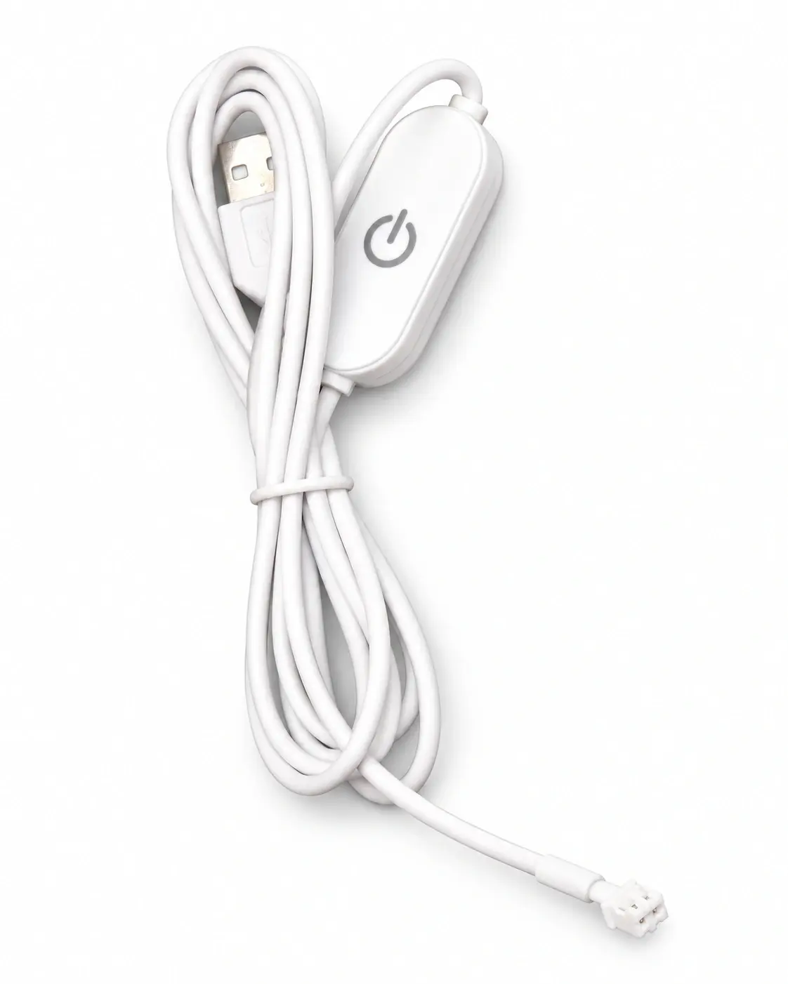 1.5m USB to PH2.0 LED Dimmer Cable with One-Touch Brightness Control