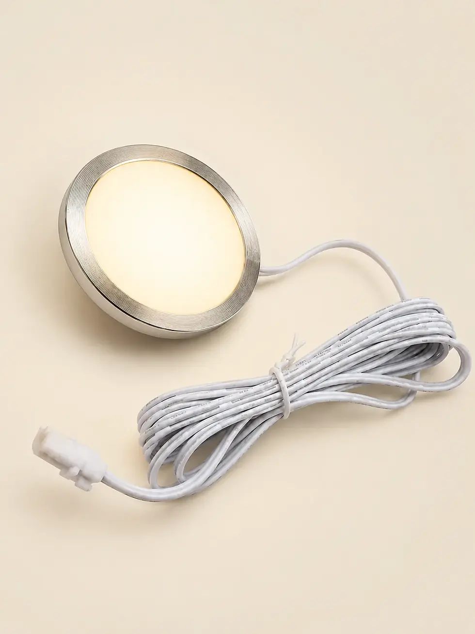 Thumbnail: 12V LED Puck Light 2.5W Under Cabinet Shelf Furniture Light 60mm with 2m Wire