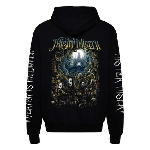 MISTER MISERY ZIPPED HOODIE | Mister Misery