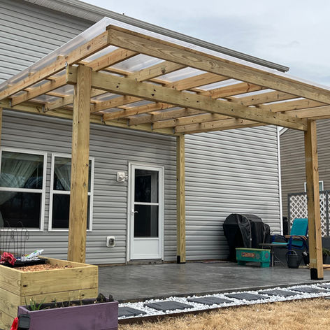 Lake Norman Deck and Patio specializes in covered patios.