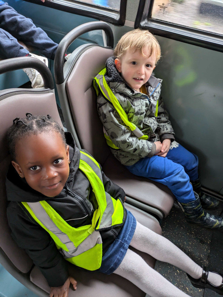 Travelling on the bus