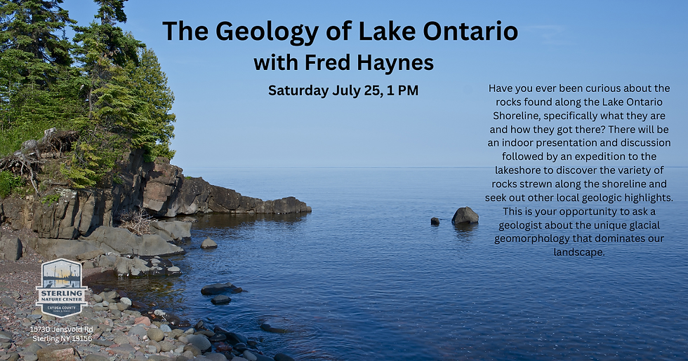 The Geology of Lake Ontario with Fred Haynes