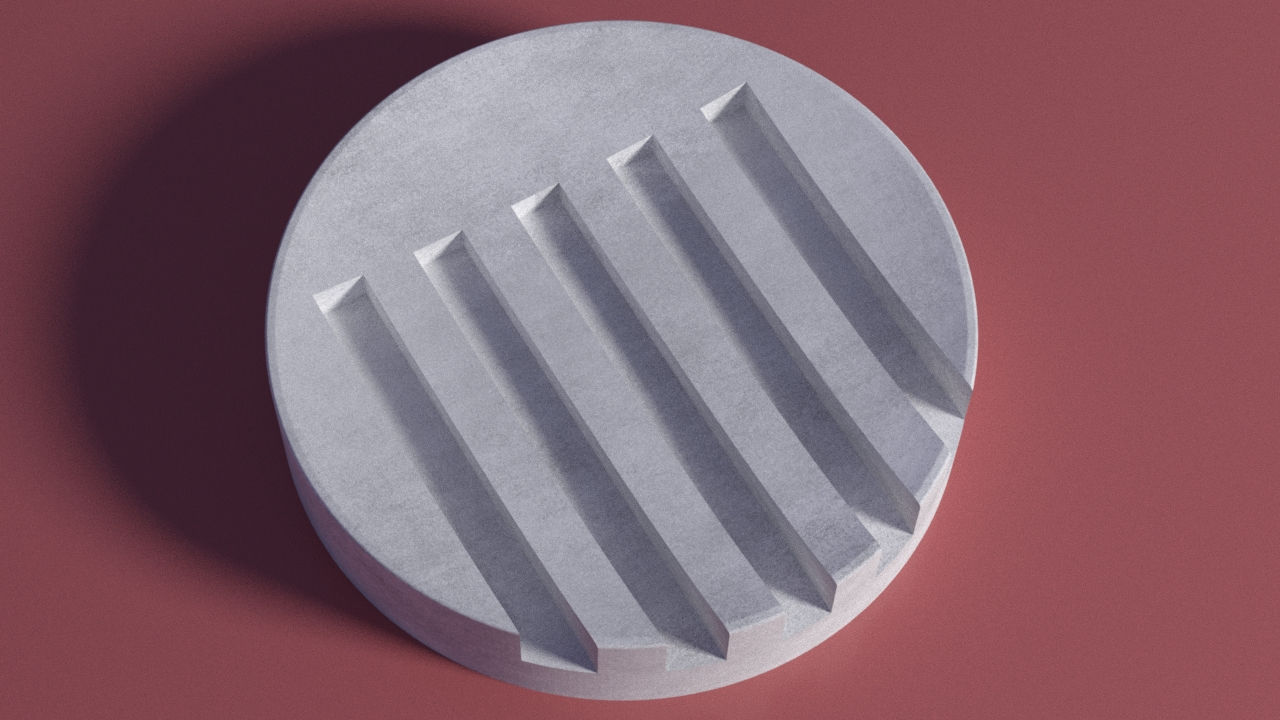 Silikon Kalıp | Daire Sabunluk ▪︎10 cm | h▪︎2 cm