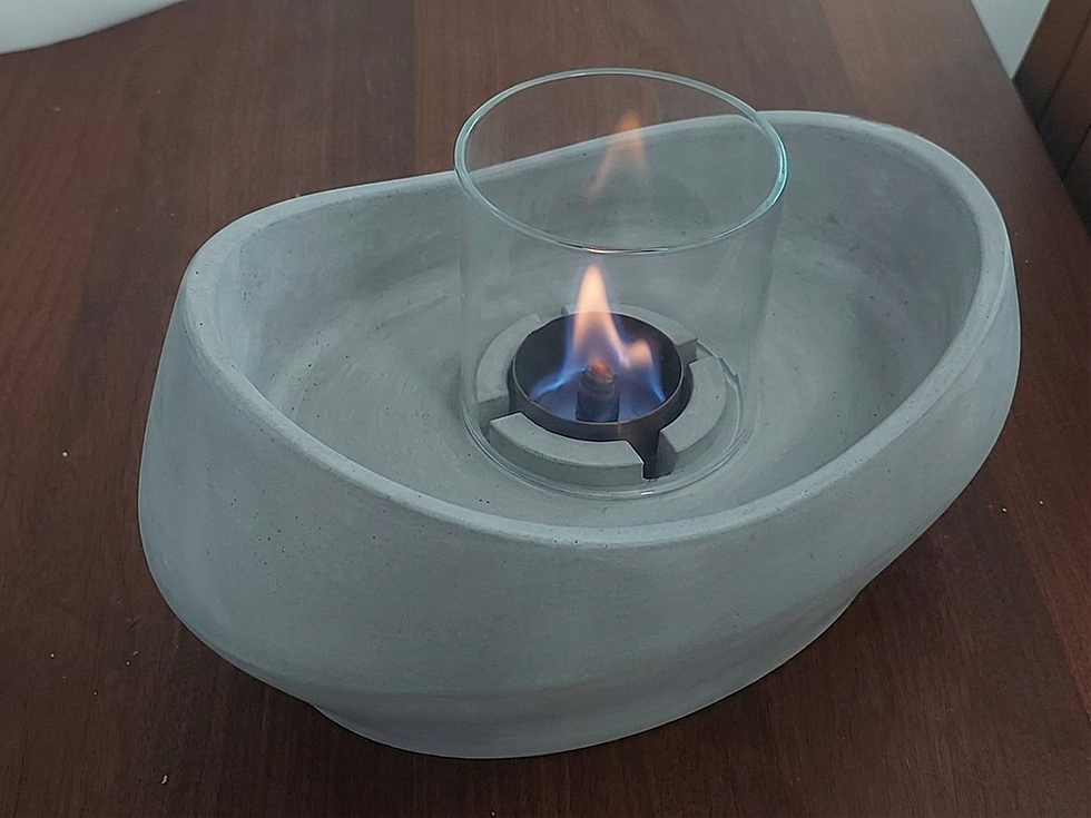 Thumbnail: Silicone Mold | High Gondola Fire Pit | 30 x 22 cm x 20 cm height