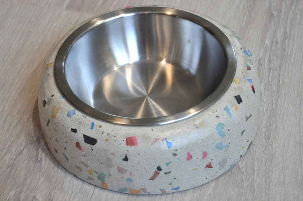 Küçük resim: Mama Kabı Tekli | Terrazzo    0.8 Litre