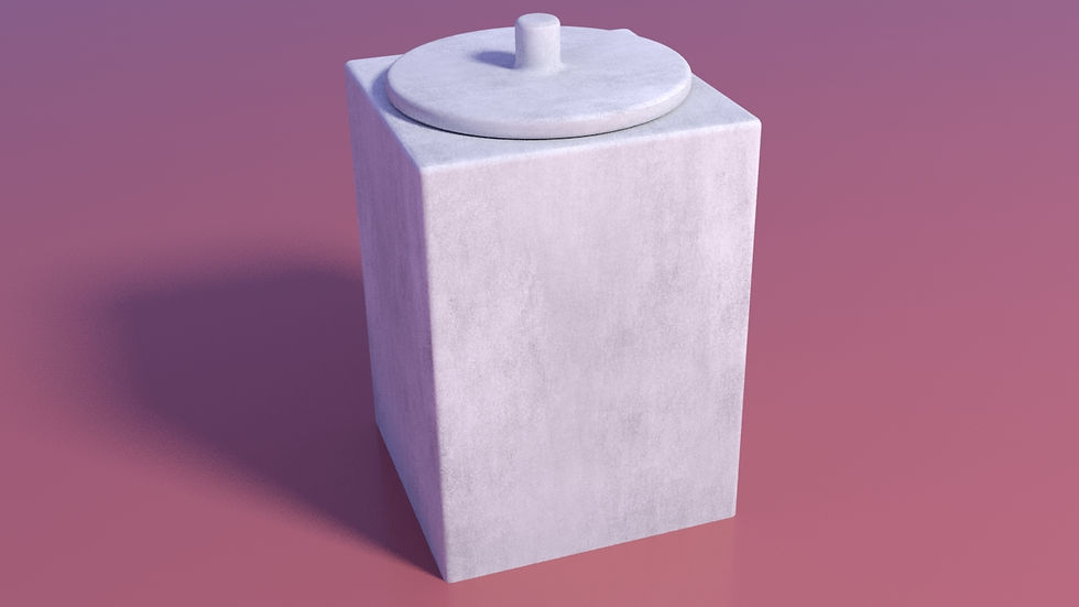 Silicone Mold | Square Box with Lid Width▪︎8x8 cm | h▪︎12cm