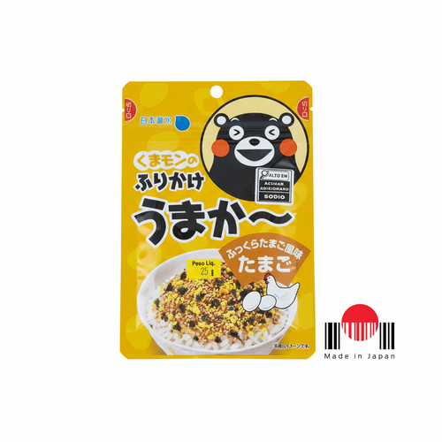 TAF524 - Furikake Kumamon Umaka Tamago 25g - Nihonkaisui | Zendai