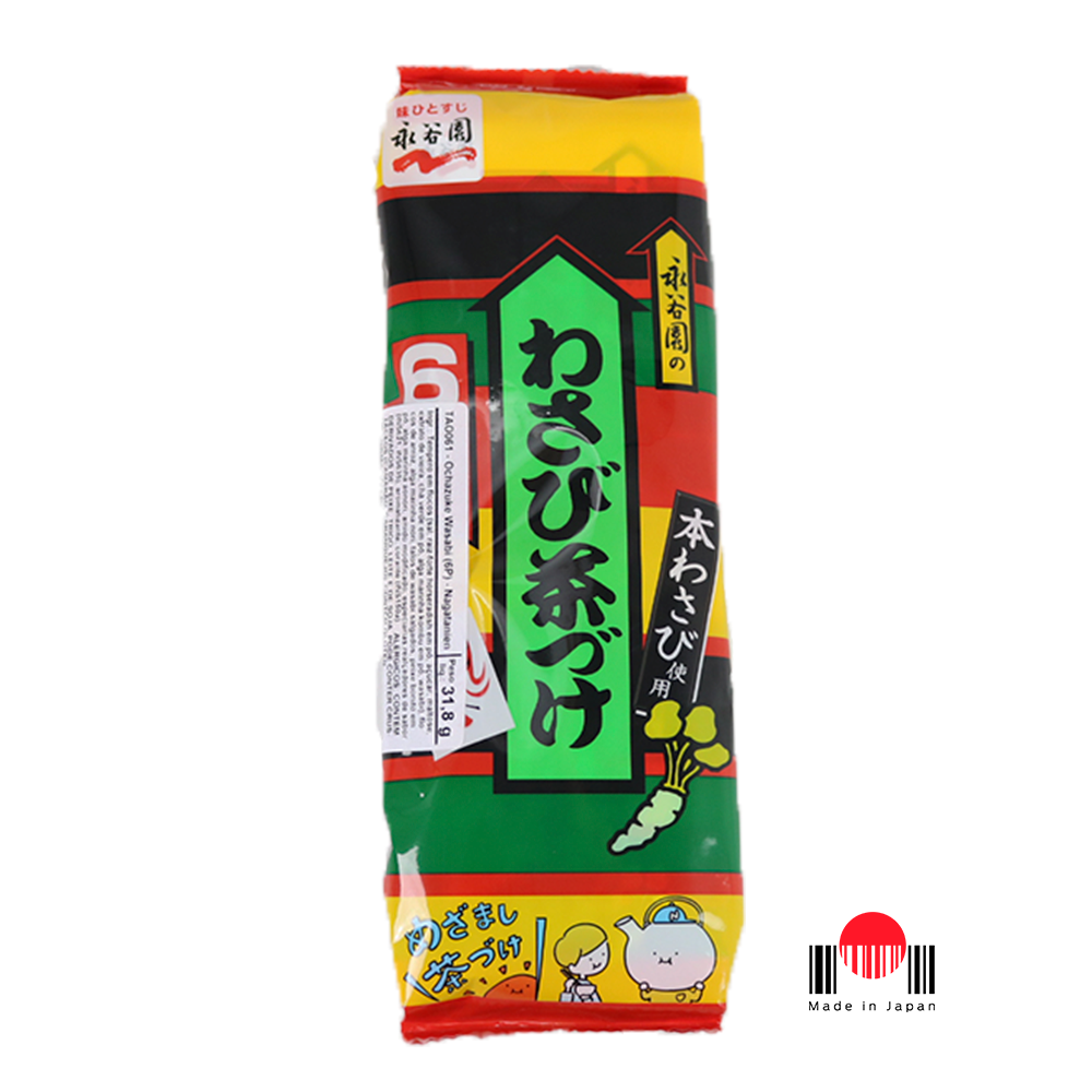 TAO061- Tempero Ochazuke Wasabi 31,8g - Nagatanien