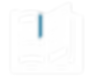 Open book icon symbolizing education and training for modular construction projects.