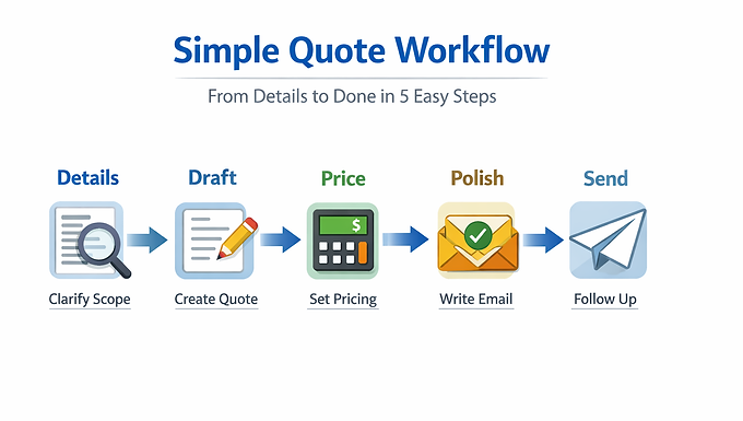 Quote creation workflow