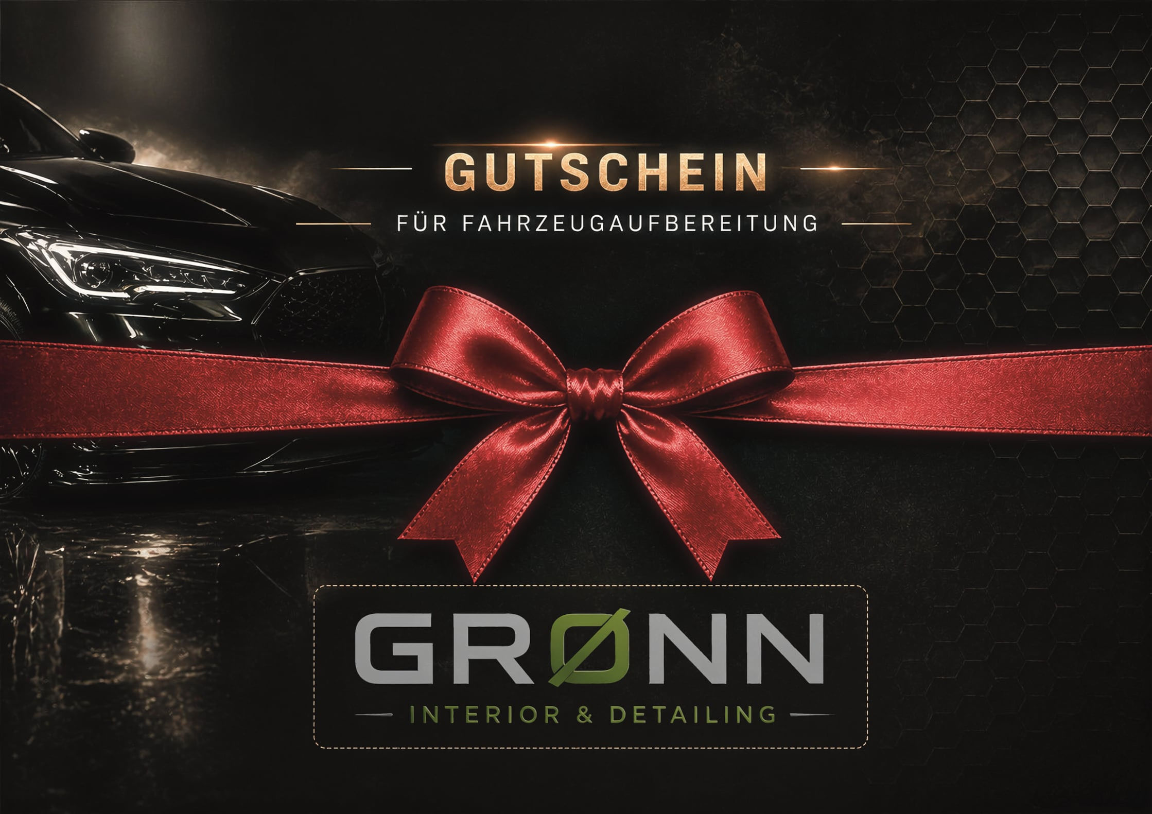 Gutschein Fahrzeugaufbereitung – GRØNN Detailing