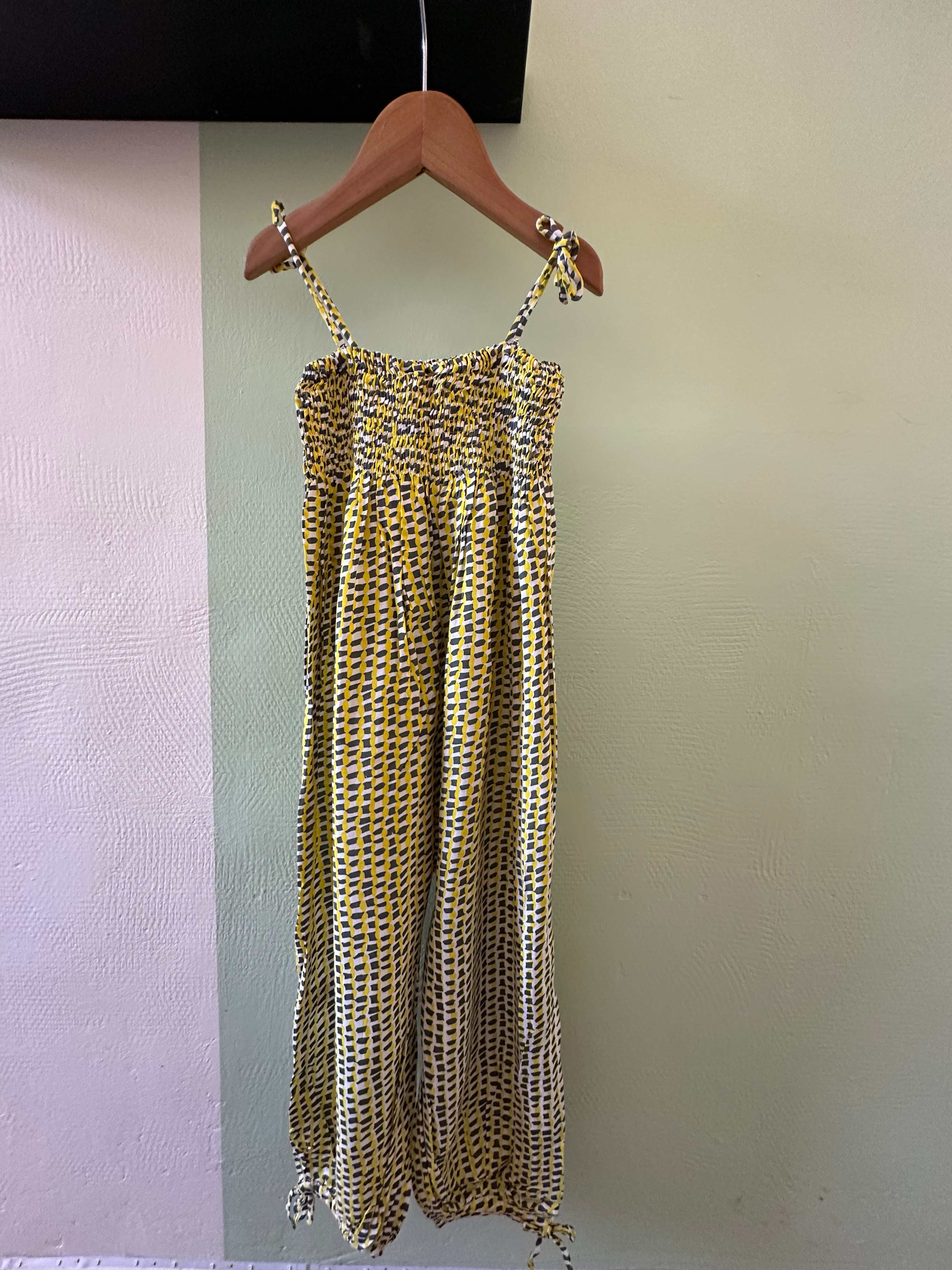 Combinaison style exotique - jaune