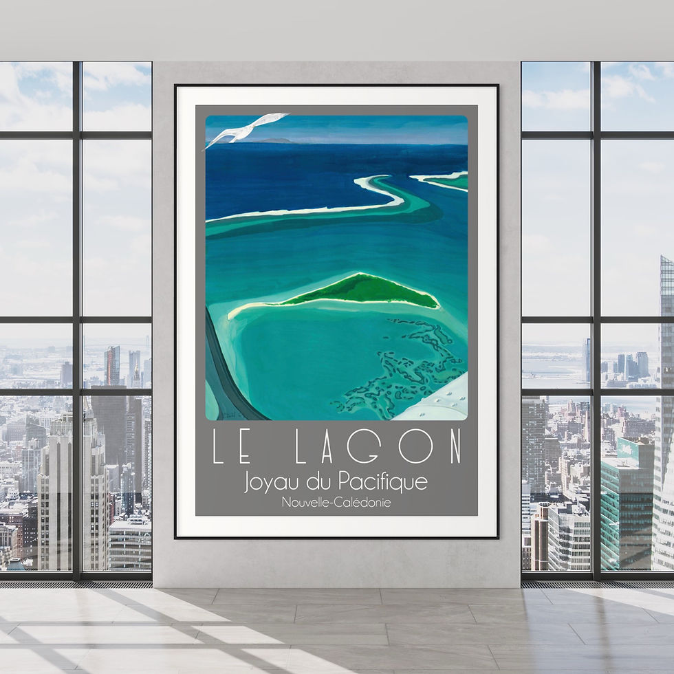 Miniature : Affiche Le Lagon