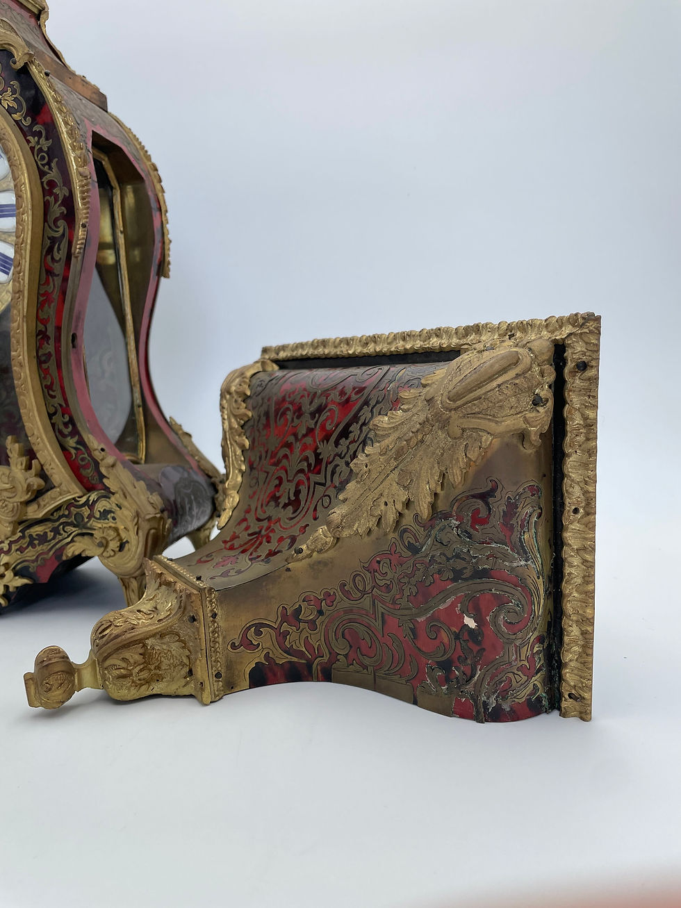 Miniature : Cartel et son cul de lampe Fin du XIXe siècle