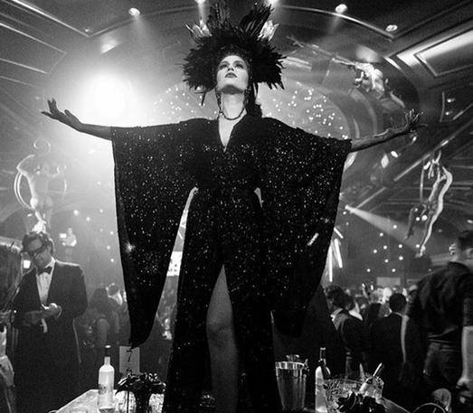 dancers entertaining guests at a NYC party