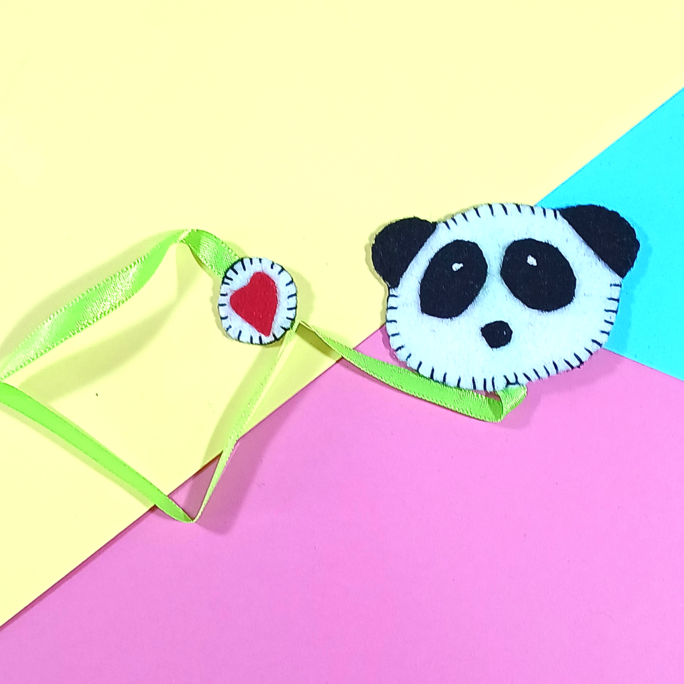 Miniatura: Marcador de Páginas com Fita - Panda