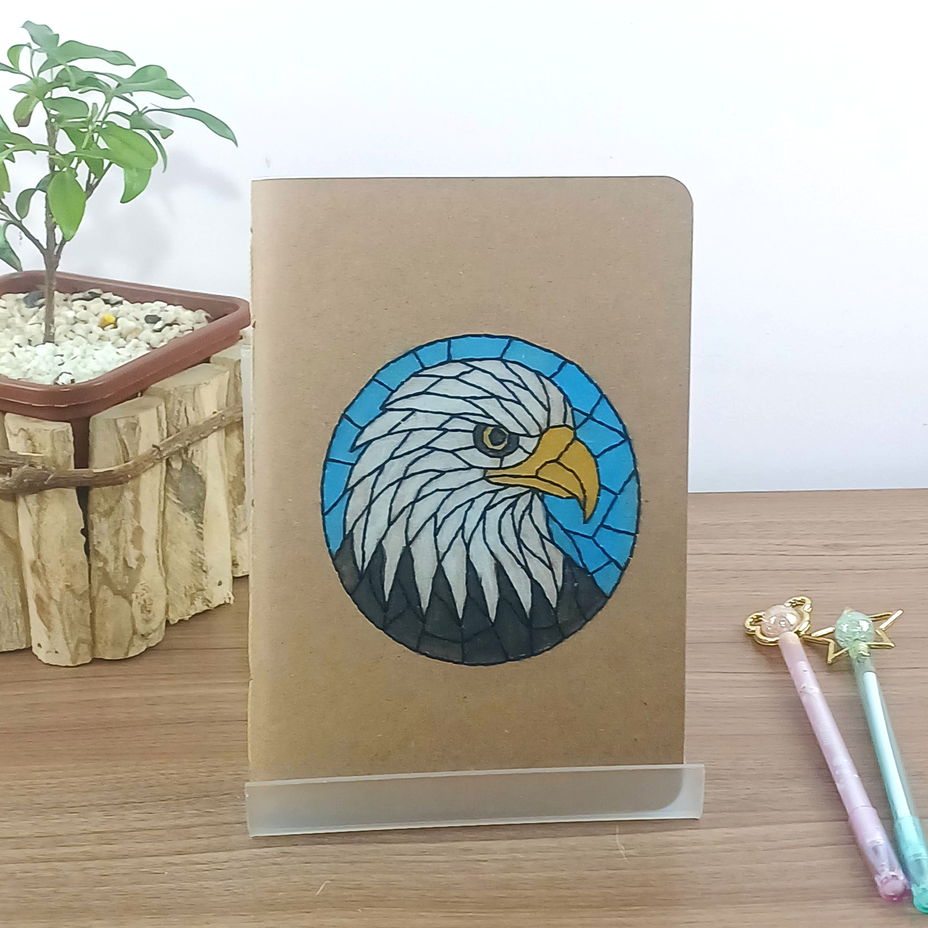 Planner Anual Kraft A5 Permanente - Águia