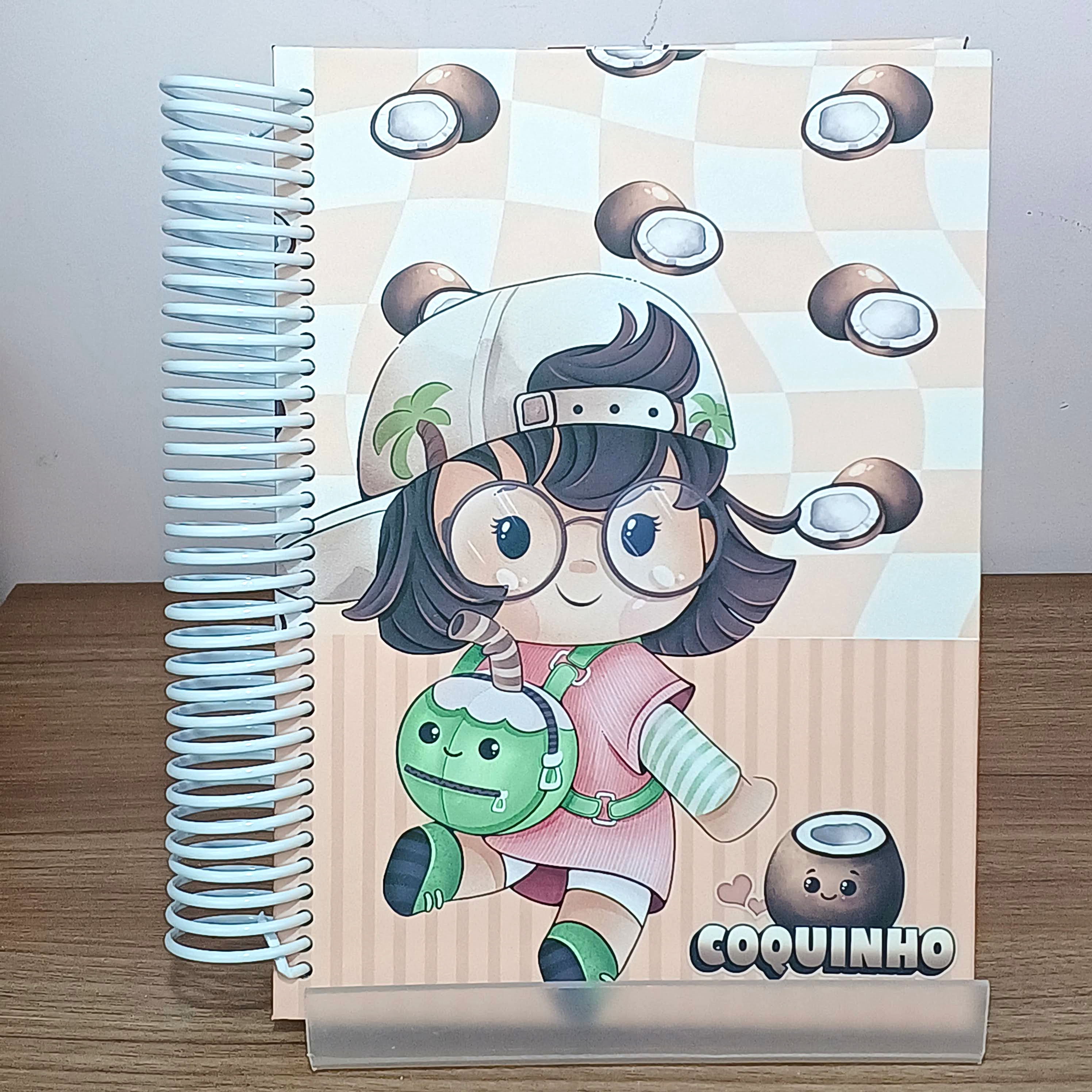 Caderno A5 - Frutinhas - Coquinho