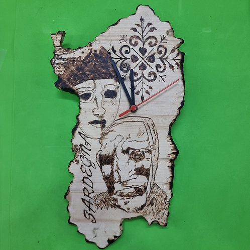Orologio da parete Sughero/Legno