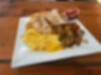 Turkey, egg & Cheese Breakfast Platter
