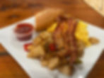 Bacon, egg & Cheese Breakfast Platter