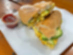 Avocado, Eggs & Cheese Breakfast Sandwich