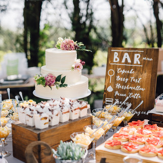 Wedding dessert bar