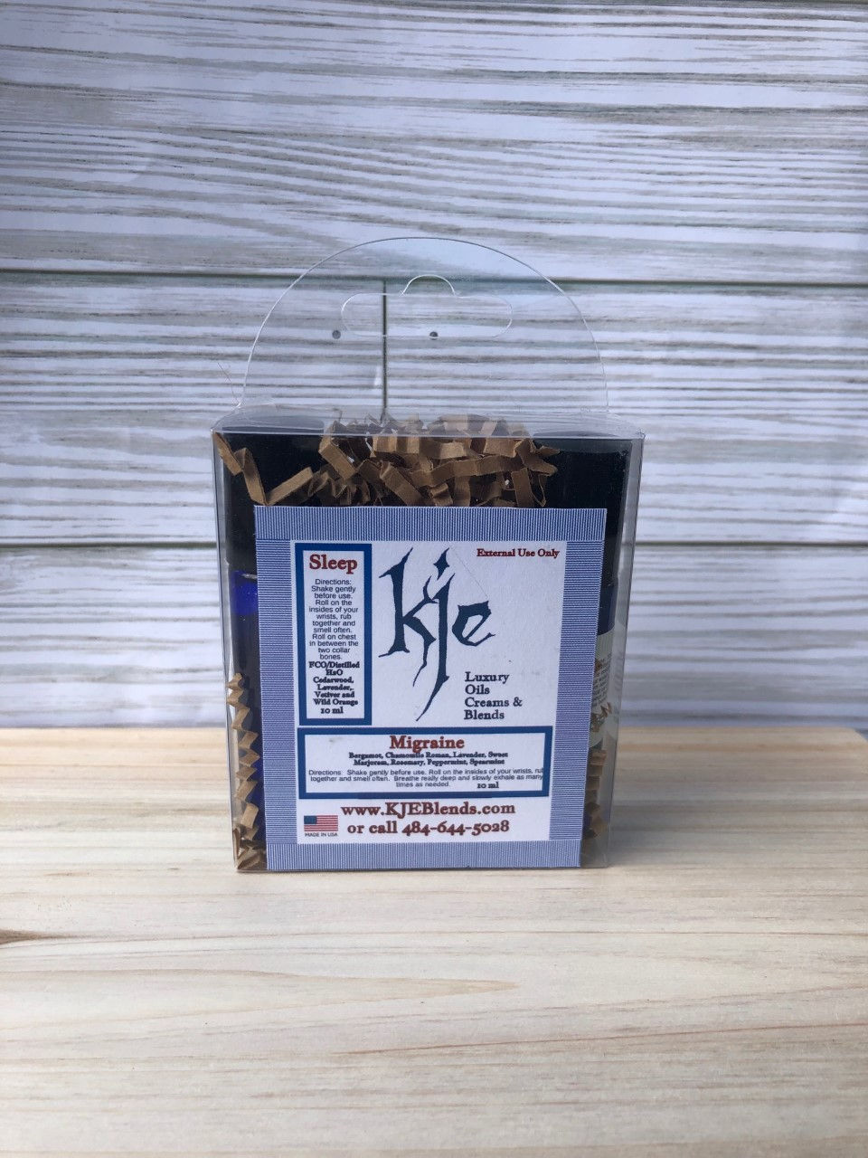 Sleep & Migraine Roller Set