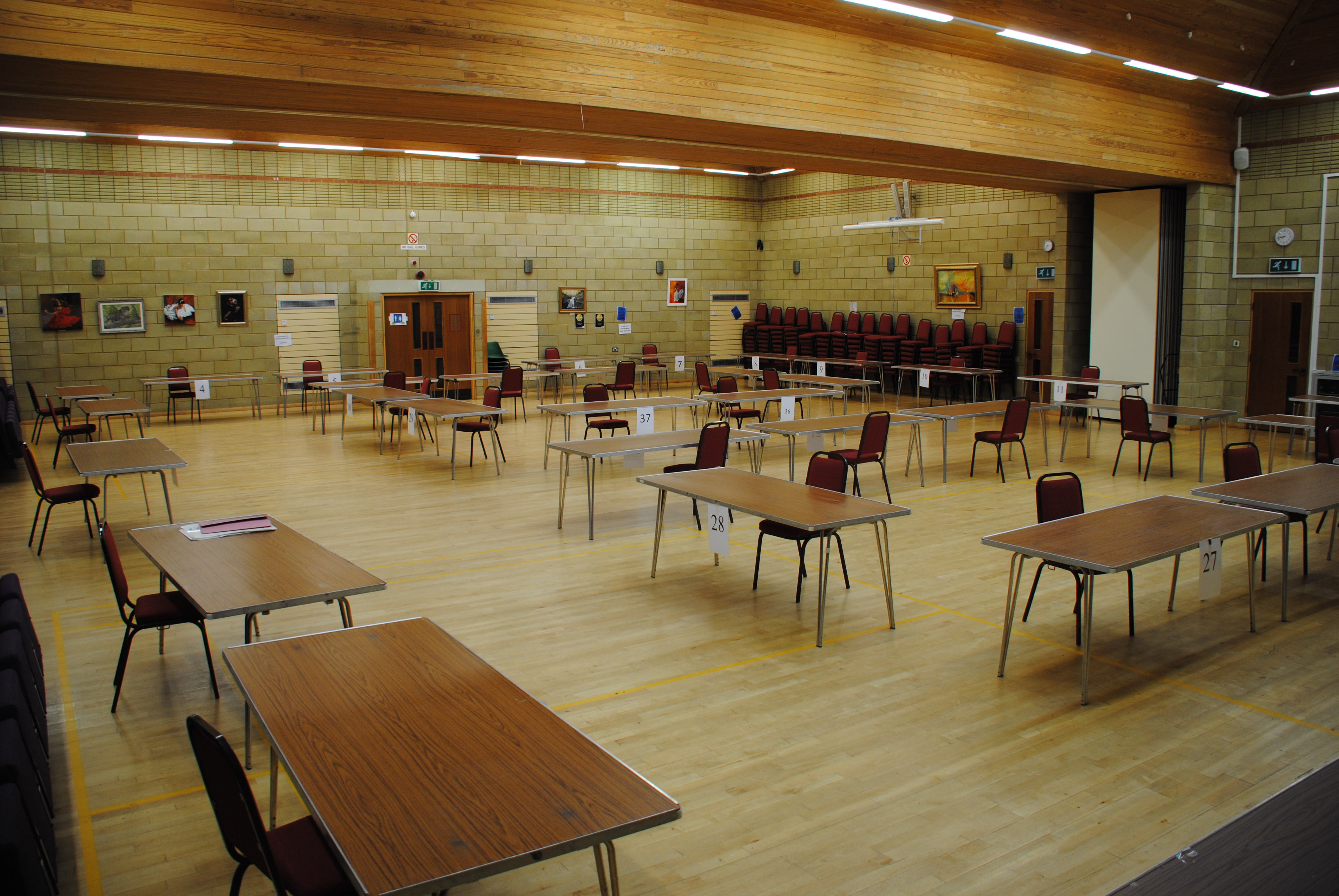 Hall A and B