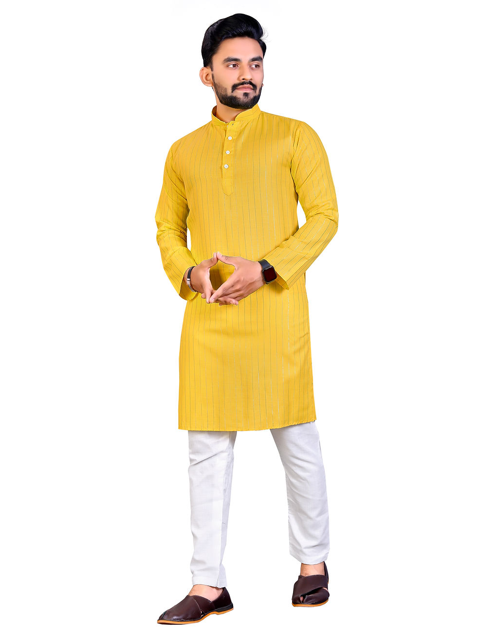 Thumbnail: Festive wear men's Kurta-Men kurta-Navratri Kurta-Kurta payjama set-men