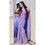 Thumbnail: Designer Partywear Chinon Silk saree with Beautiful Embroidery Work