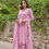 Thumbnail: Women Chanderi Silk Kurta Pant Dupatta Set with Embroidery and Handwork