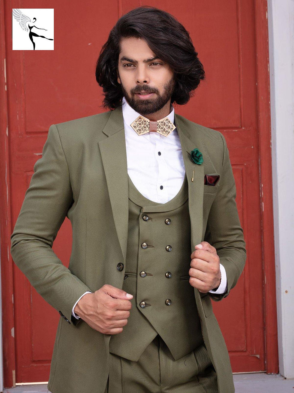 Thumbnail: Blazer for Men-Men Blazer-Slim Fit Blazer-Stylish Men Blazer-Gift For Men-Bespok