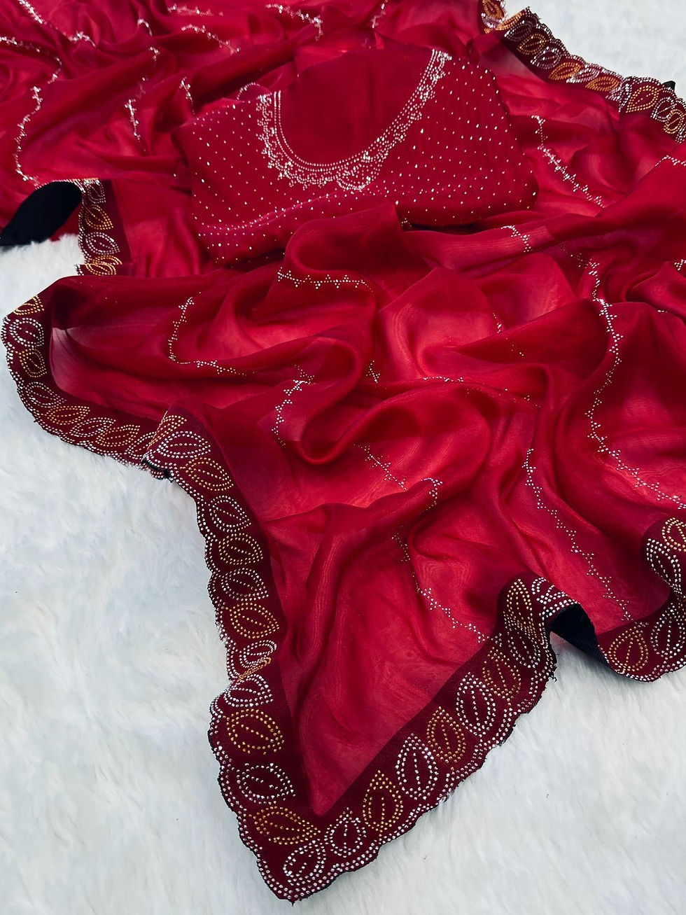 Thumbnail: Pre-stitched saree-Alia saree-Designer Jimi choo saree-1 min ready sari-Bridesma