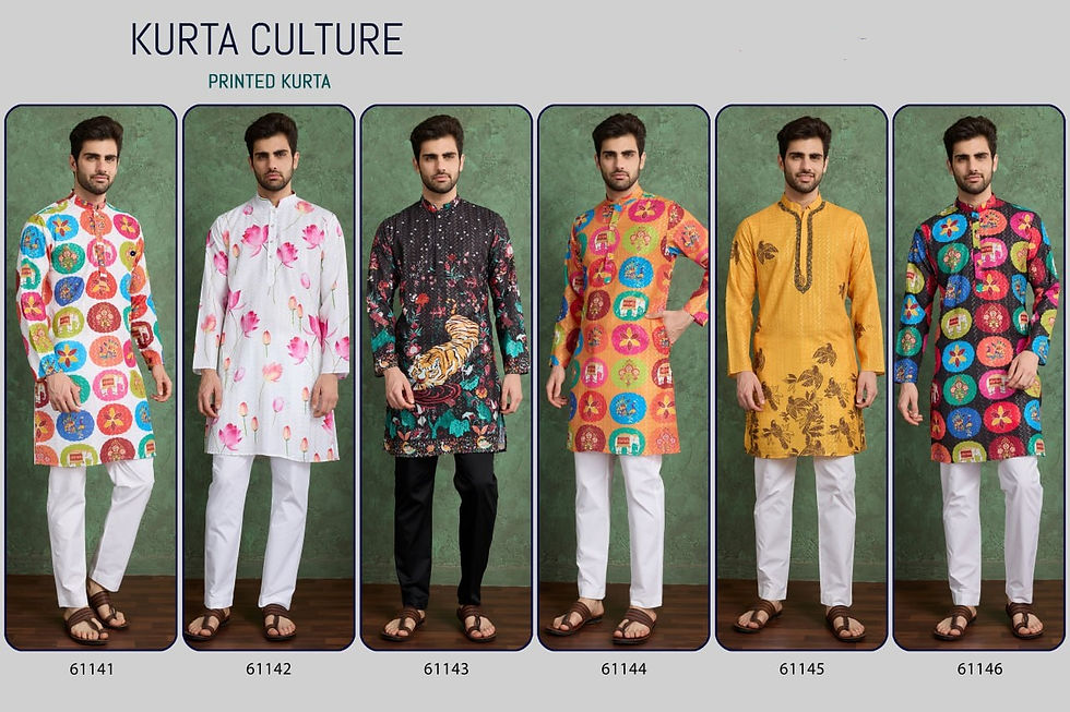 Thumbnail: Stylish Men’s Ethnic Kurta Set – Perfect for Wedding & Festive Wear