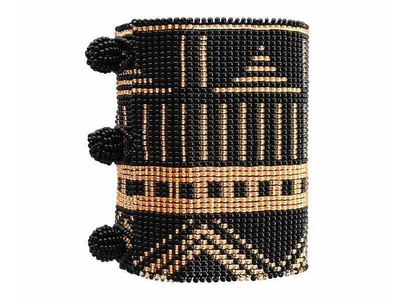 Thumbnail: African Beaded loom Bracelet,American Bracelet, seed bead Bracelet, loom Bracele